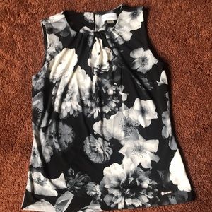 CALVIN KLEIN BLACK AND WHITE TOP-PXS